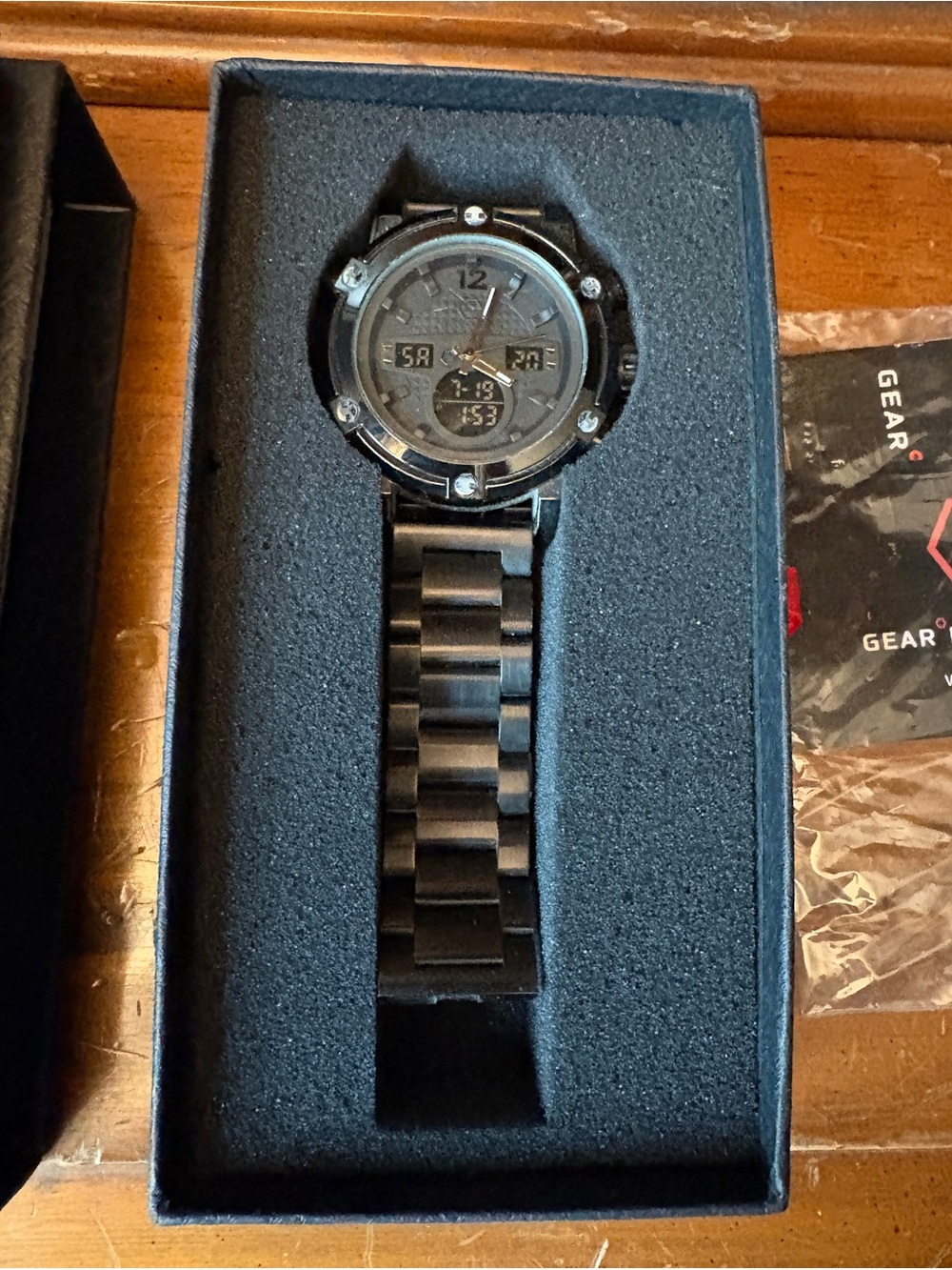Gear'd Hardware ZX2-1116 Stealth Men’s Watch - Picture 2 of 5